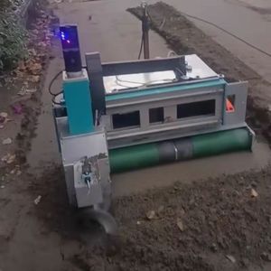 Robot per la posa di piastrelle interne, mini robot laser per la livellazione a secco del pavimento, macchinario edile per la livellazione del cemento e del malta. - Product Image 5