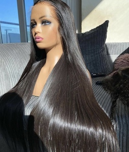 Parrucca KBL Blue Tag in Capelli Veri Vietnamiti Lisci, Senza Perdita di Capelli e Senza Grovigli, Migliore Qualità all'Ingrosso - Product Image 1