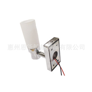 Wall Lamp Led 12Vdc <b>Touch</b> Control Dimmable Stainless Steel Modern Design White Shade For Boat RV Reading <b>Light</b> - Product Image 4
