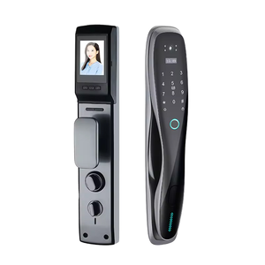 Pour XSDTS DF03 serrure de porte intelligente reconnaissance de clé faciale 3D connectivité Wi-Fi Tuya télécommande sécurité porte numérique électronique - Product Image 4