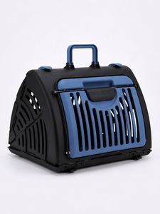 Cage de transport <span class=keywords><strong>pour</strong></span> chat et <span class=keywords><strong>chien</strong></span>, approuvée par les compagnies aériennes, pliable, rigide, <span class=keywords><strong>en</strong></span> PP et ABS, 35L, ventilée, avec verrou de sécurité, capacité 10kg - Product Image 6