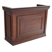 Laiblanche — réception de bureau en bois, Logo moderne, personnalisé, caisse, bureau, caisse, comptoir de contrôle