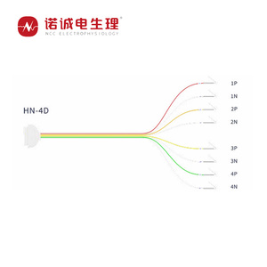NCC y tế thẳng kim lưỡng cực đa kênh ghi âm điện cực Zn Series (1500-2500mm) cho emg/<span class=keywords><strong>eeg</strong></span> màu mã hóa dây - Product Image 6