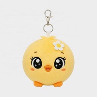 Porte-clés en peluche personnalisé de qualité supérieure, créez votre propre design, animal en peluche, canard, fabricant professionnel de jouets en peluche
