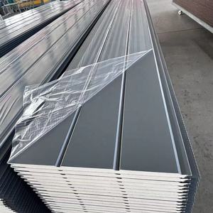 Panel sándwich de acero resistente a la intemperie, aislamiento de <span class=keywords><strong>paneles</strong></span> de pared exterior de Metal, revestimiento aislante <span class=keywords><strong>para</strong></span> casa - Product Image 1