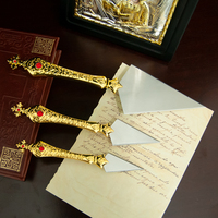Fournisseur d'articles religieux HT : Ensemble de couteaux de communion orthodoxes grecs et russes pour les activités liturgiques