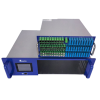 Fullwell IPTV 10G XGS-PON EYDFA EDFA 64 ports 22 23dBM CATV FWAP-XGS-64X22 WDM SC/APC-SC/UPC double alimentation CA