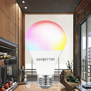 หลอดไฟอัจฉริยะ Gatetop 9W A60 E27 LED รองรับ Tuya ใช้งานร่วมกับ Alexa และ Google Assistant  RGB AC 85-265V  วัสดุพลาสติก ปรับความสว่างได้ รับประกัน 2 ปี - Product Image 2