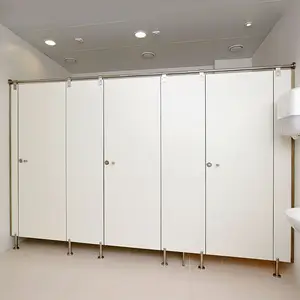 Partition Between Toilet and Bathroom Public Stainless Steel Bathroom Dividers Stalls Toilet Partition