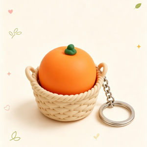 Llavero Clicker Impreso en 3D, Juguete Antiestrés, Colgante de Fruta con Botón de Presión, PLA Ecológico - Product Image 5
