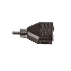 Adaptateur audio RCA mâle vers 2 prises jack 3,5 mm - Product Image 1
