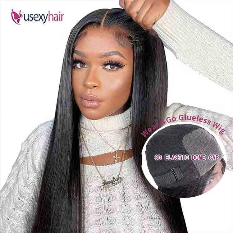 วิกผมด้านหน้าลูกไม้ HD ไม่ใช้กาว