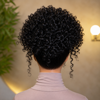 Perruques Lace Front HD en Cheveux Humains, Bouclées Birmanes avec Mèches, Cheveux Humains Bruts, Perruque Lace HD, Perruques Bouclées Super Double Drawn