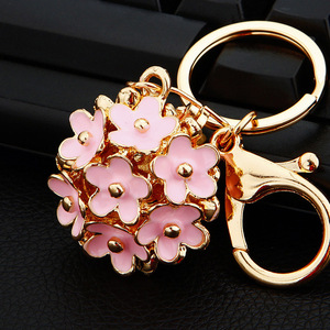 Creative Flower Keychain Car <strong>Key</strong> <strong>Ring</strong> Pendant <strong>Bag</strong> Hanging Decorations Purse Charm Handbag Pendant <strong>Bag</strong> <strong>Key</strong> <strong>Ring</strong> for Girl Woman - Product Image 3