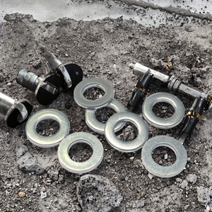 Écrou plat autobloquant en zinc chromé de haute qualité, disponible en plusieurs tailles avec traitement de surface en zinc, usage industriel - Product Image 3