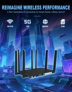 Módem SIM dual de modo dual AX3000Mbps WiFi6 5G MTK7981B Chipset con función de firewall compatible con ranura para tarjeta Sim 5G - Product Image 2