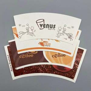 แก้วกระดาษเคลือบ PE สองด้าน คุณภาพสูง หนา 150 แกรม ปลอดภัยต่อสิ่งแวดล้อม กันน้ำ ลายพัดลม สำหรับใส่อาหาร ก๋วยเตี๋ยว ขนม สลัด - Product Image 4