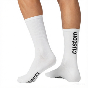 Calcetines <span class=keywords><strong>de</strong></span> Ciclismo BiLu, Diseño Personalizado OEM, para Jóvenes, Tejidos, Antideslizantes, Transpirables, <span class=keywords><strong>de</strong></span> Algodón, para Ciclismo <span class=keywords><strong>de</strong></span> Carretera y Running - Product Image 2