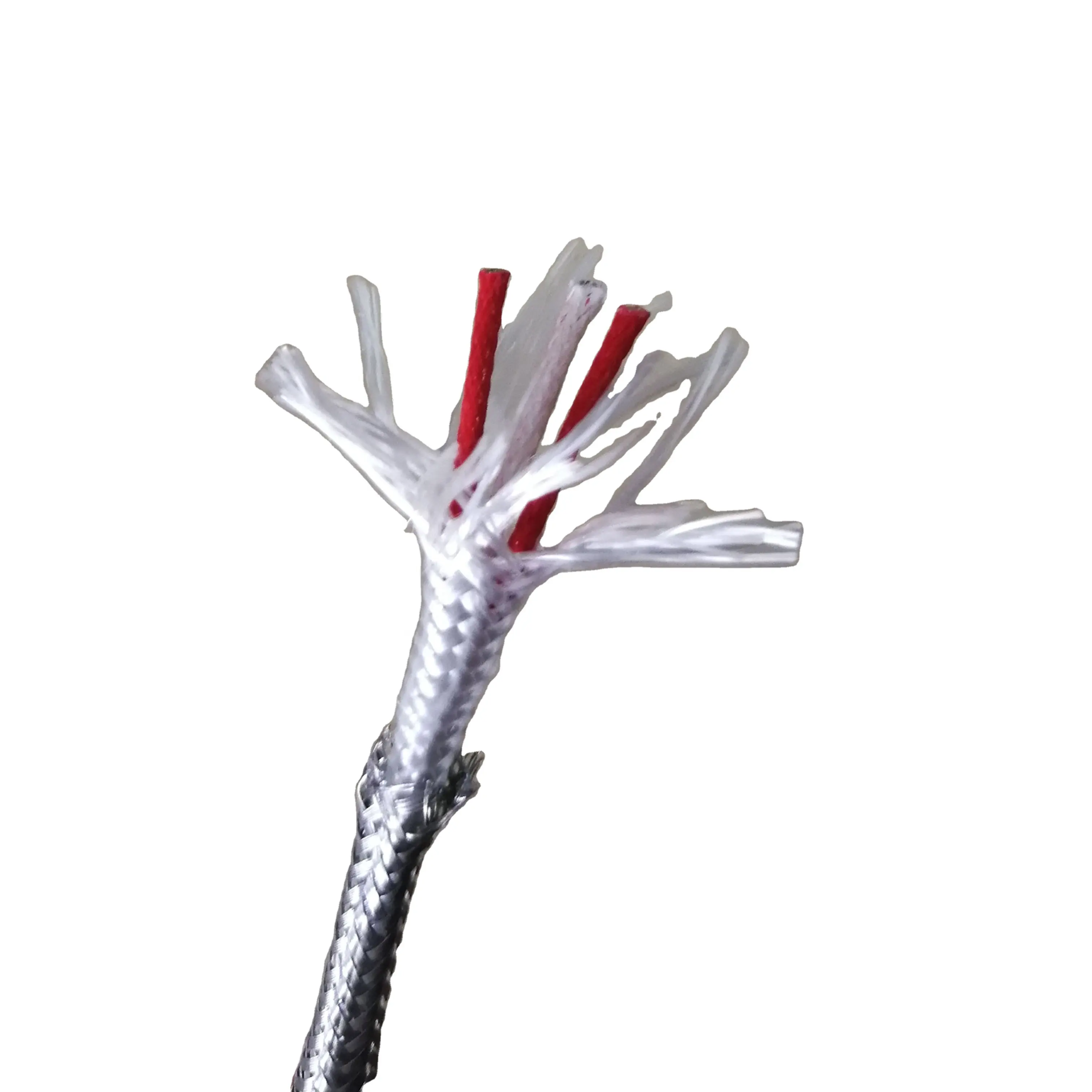 Kabel RTD Tipe Kabel Termokopel 0.25Mm * 7/3 FEP / PVC dengan Pelindung SS untuk PT100