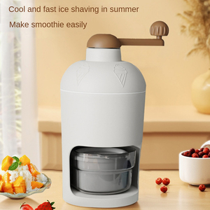 Trituradora de Hielo Manual Rotatoria, Máquina para Hacer Hielo Picado para Fiestas, Bares y Restaurantes, Ligera, con Prensa de Resorte Integrada, Portátil - Product Image 3
