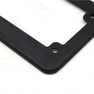 Marco de matrícula de motocicleta de aluminio 6061-T6 mecanizado CNC Ajuste universal para placas de EE. UU. (7,25x4,25)/UE - Product Image 2
