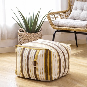 <span class=keywords><strong>Tabouret</strong></span> de pied en coton tissé jacquard, produit de créateur moderne, imperméable, offre spéciale, 2022 - Product Image 2