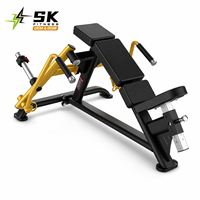 Máquina de Ejercicios SK Incline Pec Fly Premium con Placas de Peso para Entrenamiento de Pecho, Ideal para Gimnasios Comerciales y Centros de Fitness