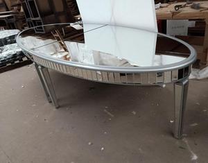 <span class=keywords><strong>Table</strong></span> de banquet ovale populaire, miroir, 10-12 <span class=keywords><strong>personnes</strong></span>, <span class=keywords><strong>table</strong></span> à <span class=keywords><strong>manger</strong></span> <span class=keywords><strong>pour</strong></span> location de mariage - Product Image 2