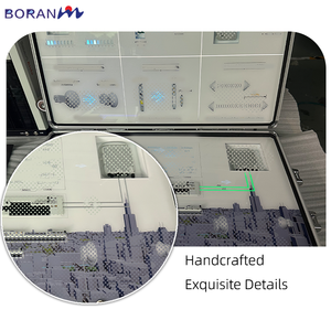 ชุดสาธิตการสื่อสารด้วยไมโครเวฟแบบพกพาพร้อมแบบจำลองแผนผังเมืองสำหรับการวางแผนเครือข่าย 5G และการฝึกอบรม การพิมพ์แบบระเหิดสี - Product Image 3