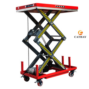 Diskon Platform kerja gunting Lift elektrik hidrolik - Product Image 3