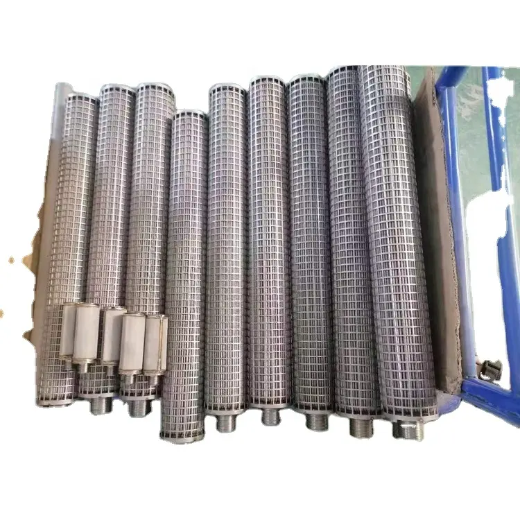 Cartuchos de filtro S.S 316L (5 micras) para ensamblaje de filtración Micro-membrana STP5 226FIN