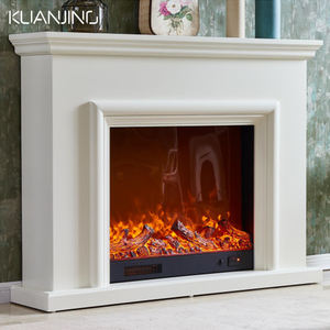 Kuanjing houtkachel modern design houtkachel binnenverwarming vrijstaand met elektronische ovenkern voor hotelgebruik - Product Image 2