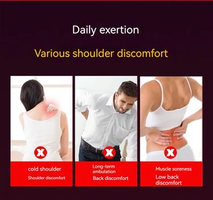 Tự sưởi ấm eo hỗ trợ vest 108 pcs massage đá vật lý trị liệu lại Brace tư thế Corrector - Product Image 3