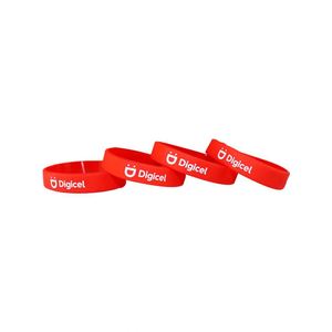 Bracelets en silicone avec logo en relief, bracelets personnalisés durables pour la collecte de fonds et les événements |   Quantité minimale de commande disponible - Product Image 3