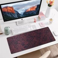 Tapis de souris de jeu en caoutchouc avec anneau de croissance 800x300mm, design personnalisable, impression par sublimation couleur, pour bureau et maison