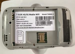 <span class=keywords><strong>Router</strong></span> Hotspot T-elek TM800 2100mAh, WiFi de Bolsillo, Repetidor WiFi Inalámbrico-<span class=keywords><strong>N</strong></span> Móvil, Uso en Exteriores, Mifi de Alta Calidad - Product Image 4