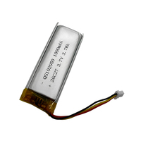 Productie van oplaadbare lithium batterijen Lipo batterijen 3.7V QS102050 1000mAh voor schrijfstiften