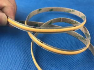 Tira LED COB Flexible de 5mm, 8mm, DC24V, 12V, nueva tecnología, ángulo de haz de 170 grados, CRI90, puntos de corte pequeños, tira Led Cob regulable - Product Image 3