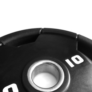 Plaques de musculation Rouser Fitness CPU Grip 2,5-25 kg avec logo personnalisé, revêtement en uréthane, disques de poids pour haltères pour la musculation en salle de sport commerciale - Product Image 4
