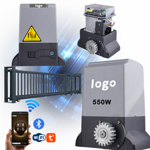 Bluetooth Link 550W 1000kg Abridor de puerta corredera Juego de motor Abridor de puerta <span class=keywords><strong>WiFi</strong></span> inteligente Límite magnético Máquina de puerta corredera 220V - Product Image 1