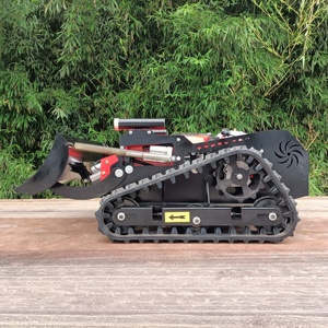<span class=keywords><strong>Robot</strong></span> <span class=keywords><strong>Raptor</strong></span> Tondeuse à gazon robotisée sans fil 4 temps télécommandée à braquage zéro, de qualité industrielle, à essence - Product Image 4