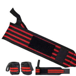 ผ้าพันข้อมือคุณภาพสูง ผลิตจากโพลีเอสเตอร์ผสมฝ้าย ปรับได้ กันลื่น ระบายอากาศดี เหมาะสำหรับยกน้ำหนัก ออกกำลังกาย ฟิตเนส กีฬา - โอเรียนทัล - Product Image 1