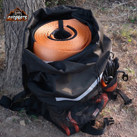 Sac de rangement pour pneu de secours en tissu Oxford 600D, double couture, poches en maille avec sangles MOLLE, boucles anti-UV pour Jeep Wrangler JK JL Camping
