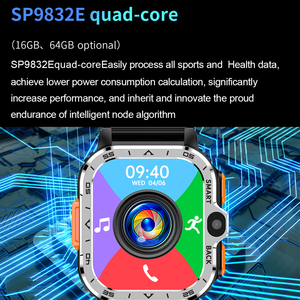 นาฬิกาอัจฉริยะ PGD WATCH ระบบ Android 8.1 หน้าจอสัมผัส HD ขนาด 2.03 นิ้ว กล้องคู่ 200W+800W ซีพียูแบบ Quad-core แบตเตอรี่ 800mAh ระบบนำทาง GPS WiFi - Product Image 4