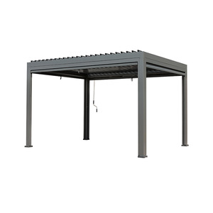 Aluminum Outdoor Pergola 3x4m Retractable <b>Roof</b> Garden Patio Shade <b>Canopy</b> - Product Image 1
