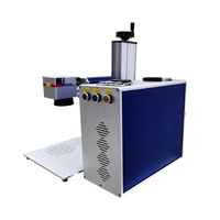 Marqueur laser à fibre refroidi par air, best-seller, pour métal, acier inoxydable et plastique dur |   Contrôle EZCAD, prise en charge DXF/AI