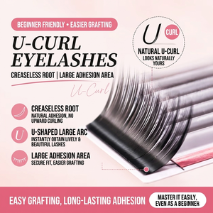 ขนตาปลอม UJ UB UC UD ขายส่ง รุ่น Camellia หลายชั้น 007 ขนตาฟูฟ่อง 5 มิติ ขนตาปลอม Camellia หลายชั้น - Product Image 1
