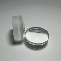Lentille collée Apocromatico, lentille optique en verre achromatique de haute précision pour équipement optique