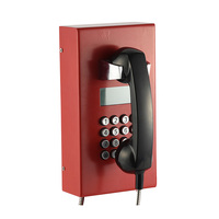 Teléfono Industrial SIP IP Resistente a la Intemperie con Teclado Metálico para Aplicaciones en Túneles, Ferrocarriles y Marina