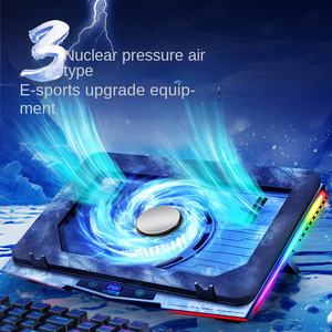 3 атомный радиатор сжатого воздуха для ноутбука Iice Magic 9 Plus RGB турбина с сильным ветром пластиковой теплоотводящей базой - Product Image 2